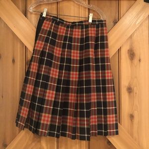 Burberry Plaid Skirt - Vintage